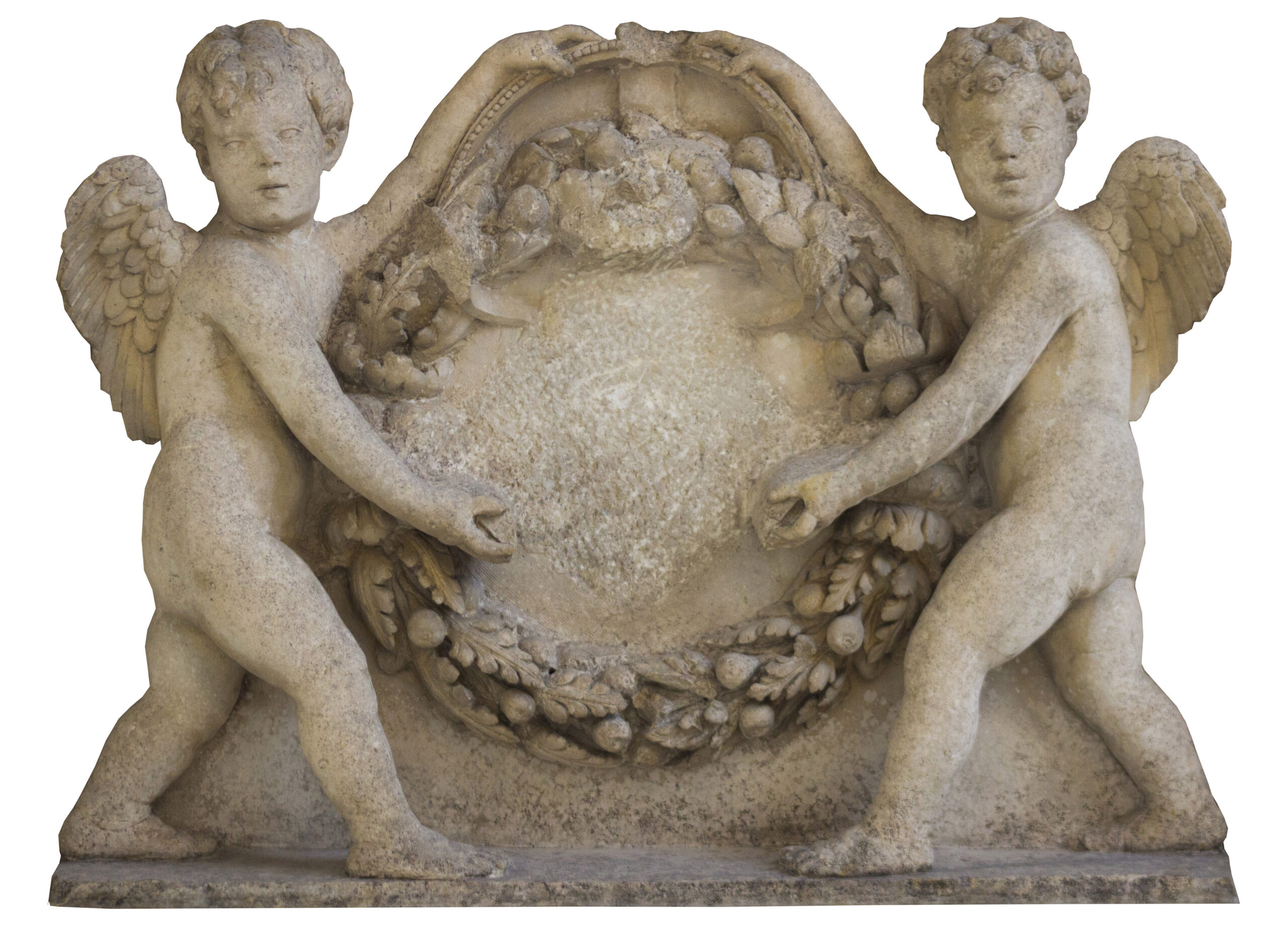 cartouche angelots